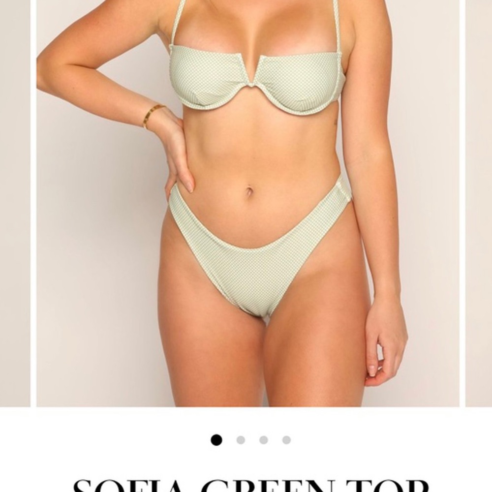 sunny bunny swim bikini top